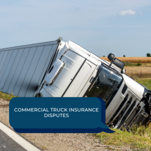 Commercial Truck Insurance Disputes